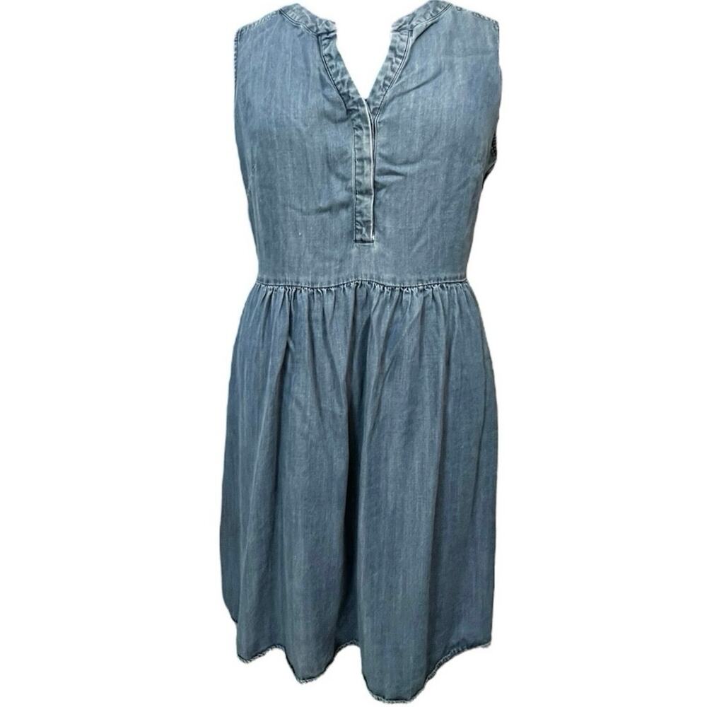 Denim Sleeveless Dress